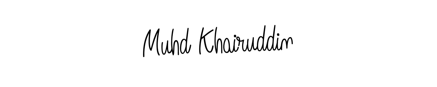 It looks lik you need a new signature style for name Muhd Khairuddin. Design unique handwritten (Angelique-Rose-font-FFP) signature with our free signature maker in just a few clicks. Muhd Khairuddin signature style 5 images and pictures png