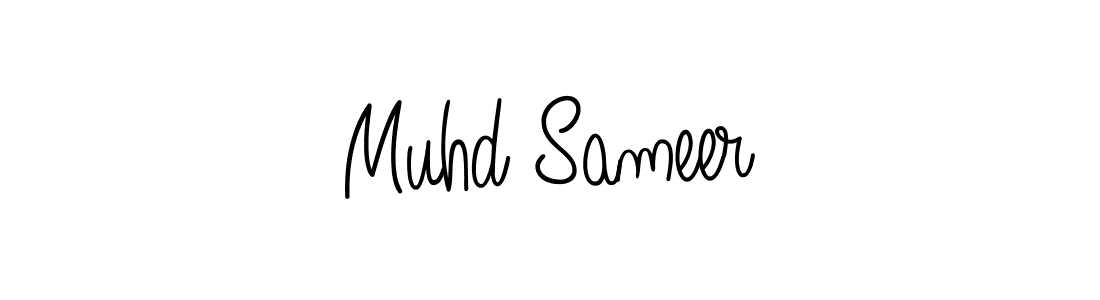 if you are searching for the best signature style for your name Muhd Sameer. so please give up your signature search. here we have designed multiple signature styles  using Angelique-Rose-font-FFP. Muhd Sameer signature style 5 images and pictures png