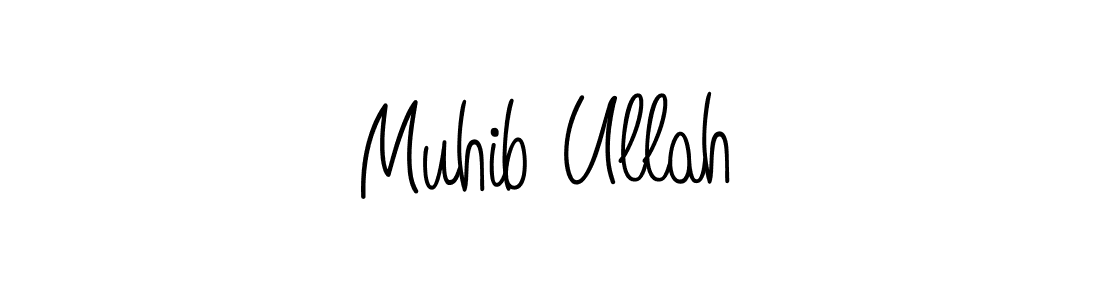 Design your own signature with our free online signature maker. With this signature software, you can create a handwritten (Angelique-Rose-font-FFP) signature for name Muhib Ullah. Muhib Ullah signature style 5 images and pictures png