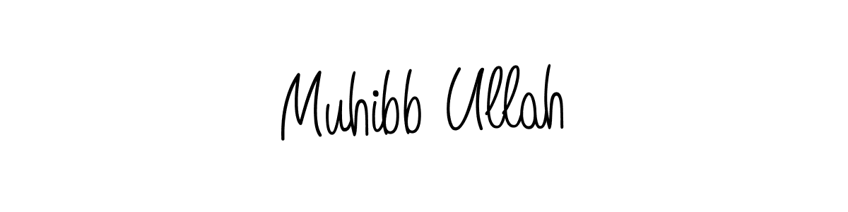 Also we have Muhibb Ullah name is the best signature style. Create professional handwritten signature collection using Angelique-Rose-font-FFP autograph style. Muhibb Ullah signature style 5 images and pictures png