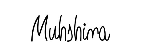 Create your official email sign-off with Muhshina name in Angelique-Rose-font-FFP style. Crisp, clean, and perfectly legible across all screens. Muhshina signature style 5 images and pictures png