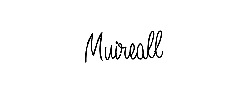 Design your own signature with our free online signature maker. With this signature software, you can create a handwritten (Angelique-Rose-font-FFP) signature for name Muireall. Muireall signature style 5 images and pictures png