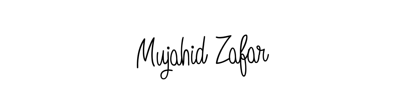 Also we have Mujahid Zafar name is the best signature style. Create professional handwritten signature collection using Angelique-Rose-font-FFP autograph style. Mujahid Zafar signature style 5 images and pictures png