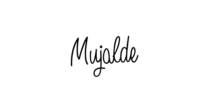 The best way (Angelique-Rose-font-FFP) to make a short signature is to pick only two or three words in your name. The name Mujalde include a total of six letters. For converting this name. Mujalde signature style 5 images and pictures png