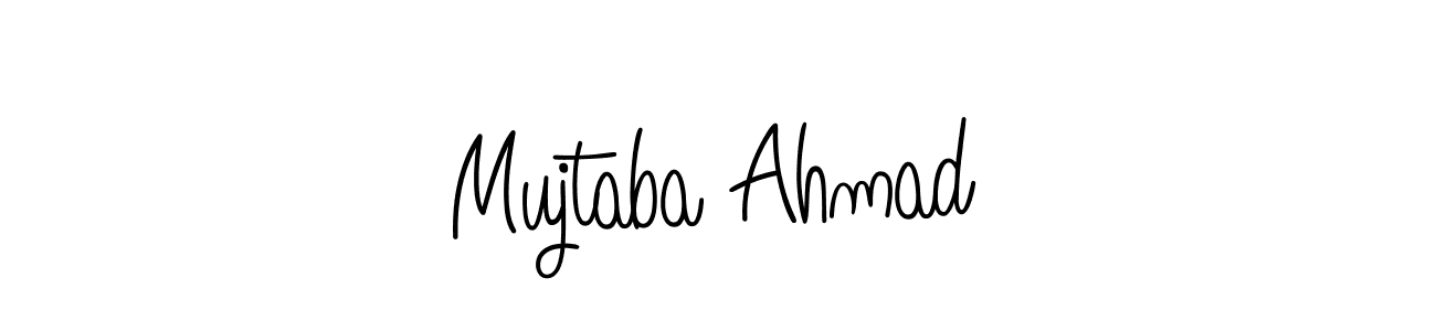 Make a beautiful signature design for name Mujtaba Ahmad. Use this online signature maker to create a handwritten signature for free. Mujtaba Ahmad signature style 5 images and pictures png