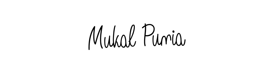 Make a beautiful signature design for name Mukal Punia. Use this online signature maker to create a handwritten signature for free. Mukal Punia signature style 5 images and pictures png