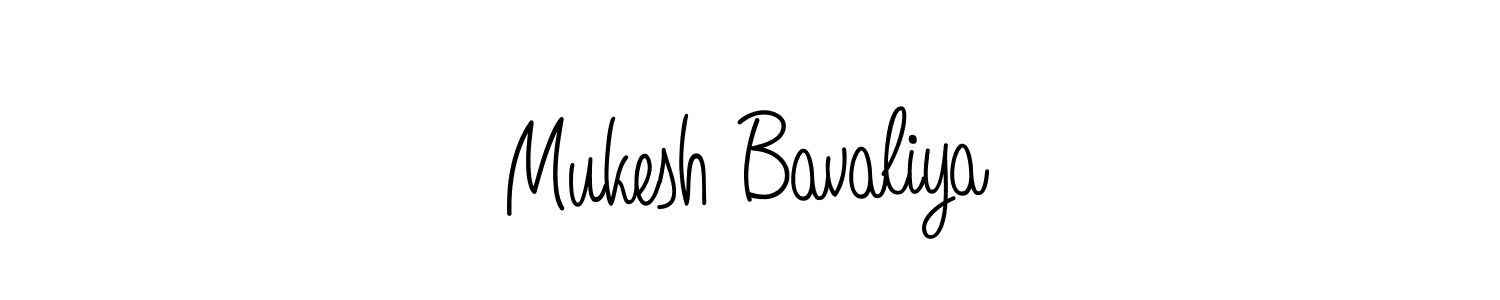 The best way (Angelique-Rose-font-FFP) to make a short signature is to pick only two or three words in your name. The name Mukesh Bavaliya include a total of six letters. For converting this name. Mukesh Bavaliya signature style 5 images and pictures png