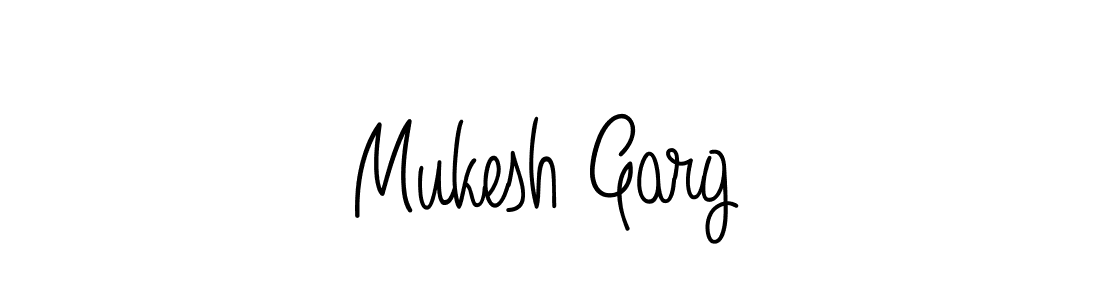 How to make Mukesh Garg signature? Angelique-Rose-font-FFP is a professional autograph style. Create handwritten signature for Mukesh Garg name. Mukesh Garg signature style 5 images and pictures png