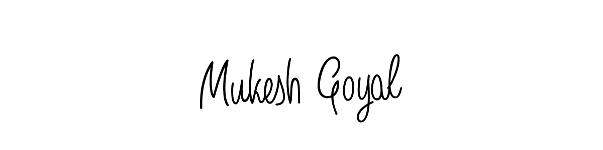 Similarly Angelique-Rose-font-FFP is the best handwritten signature design. Signature creator online .You can use it as an online autograph creator for name Mukesh Goyal. Mukesh Goyal signature style 5 images and pictures png