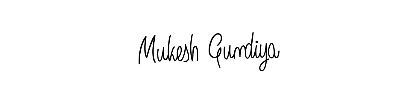 Make a beautiful signature design for name Mukesh Gundiya. Use this online signature maker to create a handwritten signature for free. Mukesh Gundiya signature style 5 images and pictures png