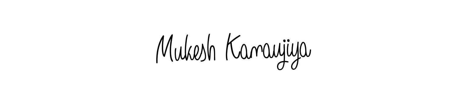 Make a short Mukesh Kanaujiya signature style. Manage your documents anywhere anytime using Angelique-Rose-font-FFP. Create and add eSignatures, submit forms, share and send files easily. Mukesh Kanaujiya signature style 5 images and pictures png