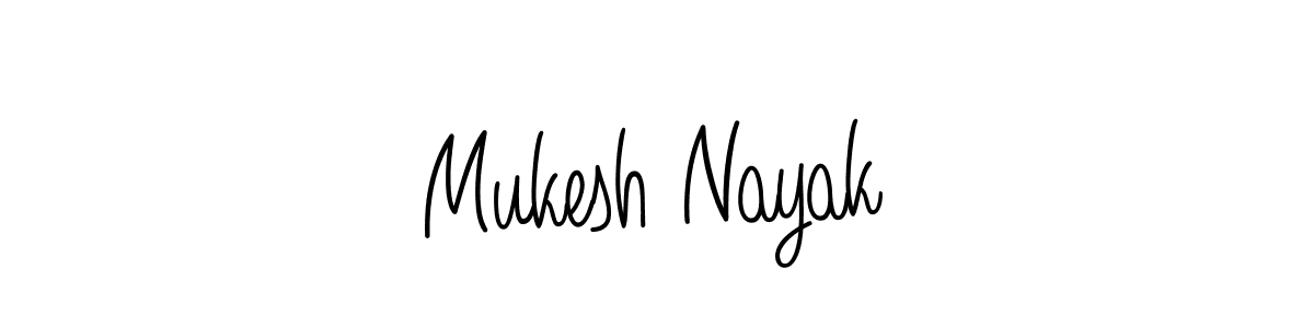 Make a short Mukesh Nayak signature style. Manage your documents anywhere anytime using Angelique-Rose-font-FFP. Create and add eSignatures, submit forms, share and send files easily. Mukesh Nayak signature style 5 images and pictures png