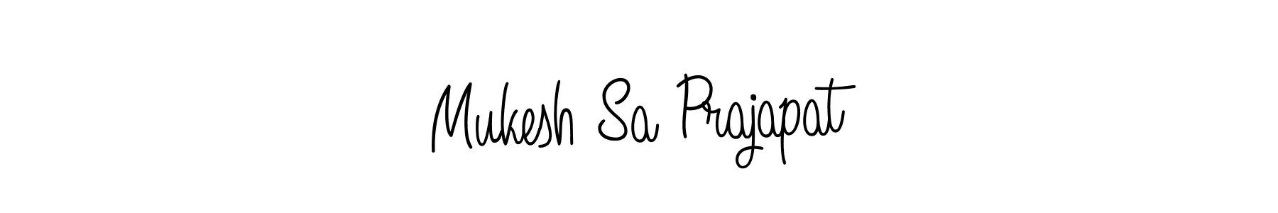 How to Draw Mukesh Sa Prajapat signature style? Angelique-Rose-font-FFP is a latest design signature styles for name Mukesh Sa Prajapat. Mukesh Sa Prajapat signature style 5 images and pictures png