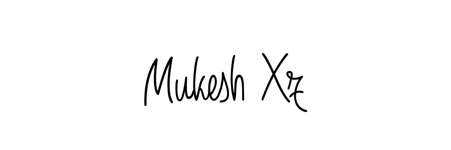 Angelique-Rose-font-FFP is a professional signature style that is perfect for those who want to add a touch of class to their signature. It is also a great choice for those who want to make their signature more unique. Get Mukesh Xz name to fancy signature for free. Mukesh Xz signature style 5 images and pictures png
