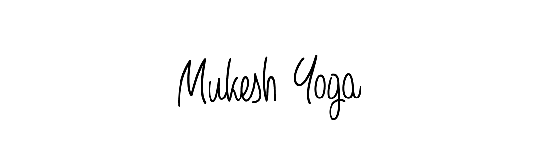 Make a short Mukesh Yoga signature style. Manage your documents anywhere anytime using Angelique-Rose-font-FFP. Create and add eSignatures, submit forms, share and send files easily. Mukesh Yoga signature style 5 images and pictures png