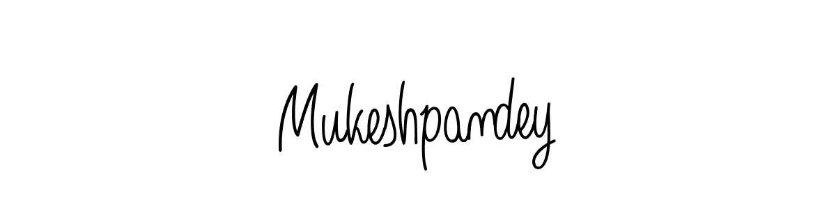 How to Draw Mukeshpandey signature style? Angelique-Rose-font-FFP is a latest design signature styles for name Mukeshpandey. Mukeshpandey signature style 5 images and pictures png