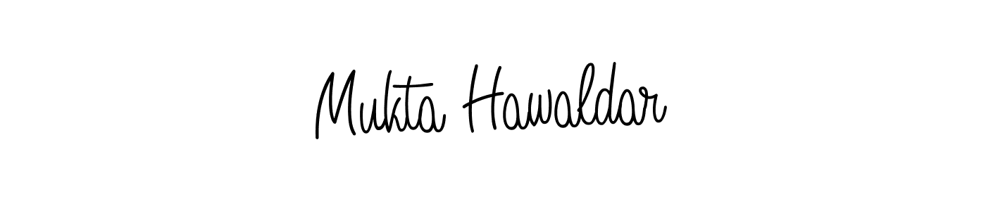 Use a signature maker to create a handwritten signature online. With this signature software, you can design (Angelique-Rose-font-FFP) your own signature for name Mukta Hawaldar. Mukta Hawaldar signature style 5 images and pictures png