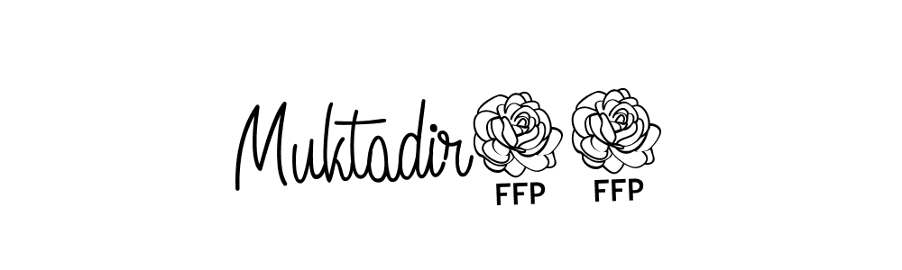 Design your own signature with our free online signature maker. With this signature software, you can create a handwritten (Angelique-Rose-font-FFP) signature for name Muktadir04. Muktadir04 signature style 5 images and pictures png