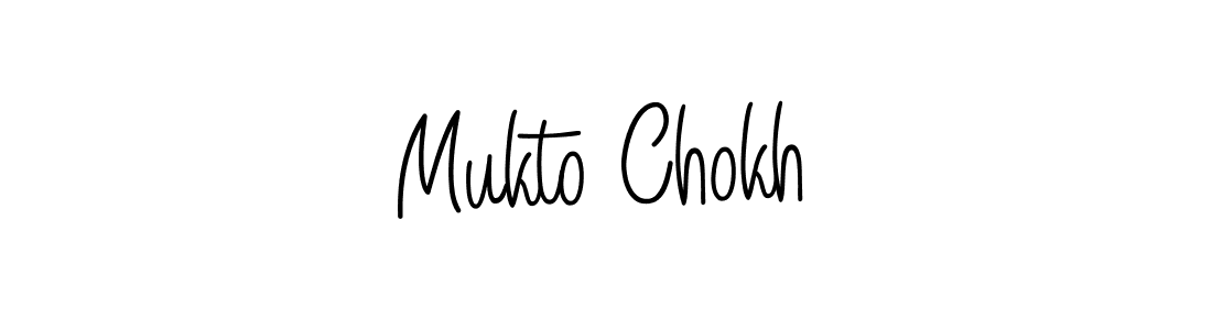 Create a beautiful signature design for name Mukto Chokh. With this signature (Angelique-Rose-font-FFP) fonts, you can make a handwritten signature for free. Mukto Chokh signature style 5 images and pictures png
