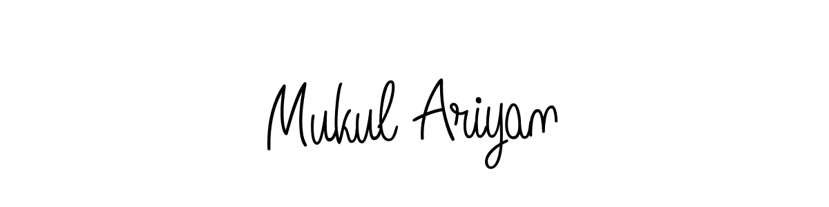 Angelique-Rose-font-FFP is a professional signature style that is perfect for those who want to add a touch of class to their signature. It is also a great choice for those who want to make their signature more unique. Get Mukul Ariyan name to fancy signature for free. Mukul Ariyan signature style 5 images and pictures png