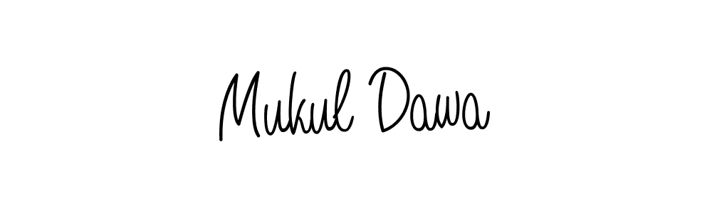 Make a beautiful signature design for name Mukul Dawa. With this signature (Angelique-Rose-font-FFP) style, you can create a handwritten signature for free. Mukul Dawa signature style 5 images and pictures png