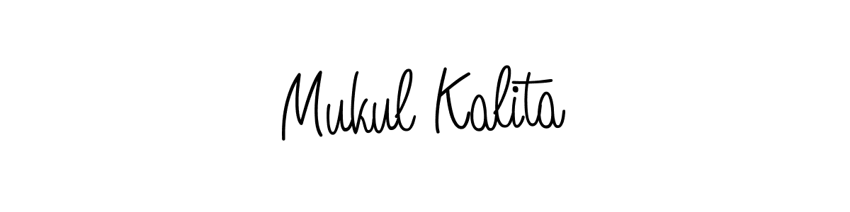 Once you've used our free online signature maker to create your best signature Angelique-Rose-font-FFP style, it's time to enjoy all of the benefits that Mukul Kalita name signing documents. Mukul Kalita signature style 5 images and pictures png