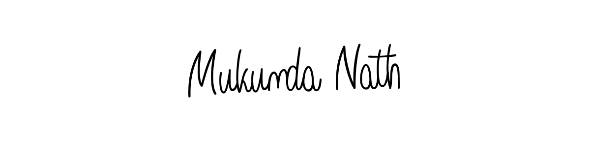 Also we have Mukunda Nath name is the best signature style. Create professional handwritten signature collection using Angelique-Rose-font-FFP autograph style. Mukunda Nath signature style 5 images and pictures png