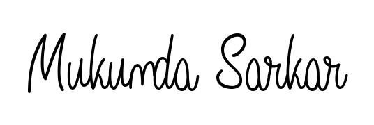 Create a beautiful signature design for name Mukunda Sarkar. With this signature (Angelique-Rose-font-FFP) fonts, you can make a handwritten signature for free. Mukunda Sarkar signature style 5 images and pictures png