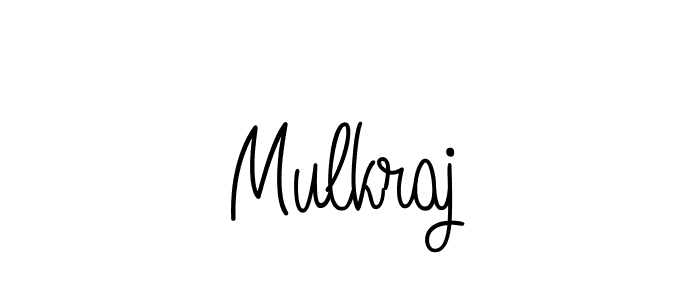 Mulkraj stylish signature style. Best Handwritten Sign (Angelique-Rose-font-FFP) for my name. Handwritten Signature Collection Ideas for my name Mulkraj. Mulkraj signature style 5 images and pictures png