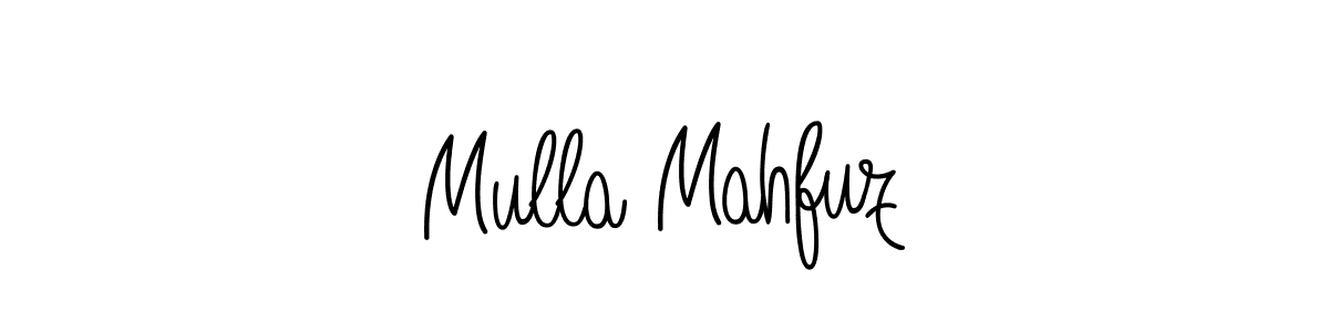 Similarly Angelique-Rose-font-FFP is the best handwritten signature design. Signature creator online .You can use it as an online autograph creator for name Mulla Mahfuz. Mulla Mahfuz signature style 5 images and pictures png