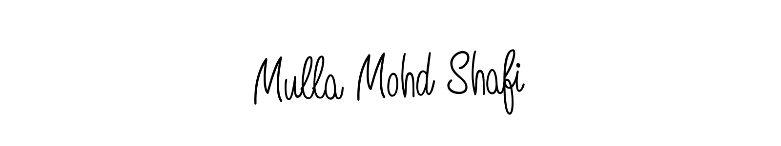 Make a short Mulla Mohd Shafi signature style. Manage your documents anywhere anytime using Angelique-Rose-font-FFP. Create and add eSignatures, submit forms, share and send files easily. Mulla Mohd Shafi signature style 5 images and pictures png