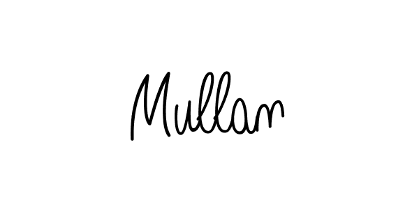 How to make Mullan signature? Angelique-Rose-font-FFP is a professional autograph style. Create handwritten signature for Mullan name. Mullan signature style 5 images and pictures png