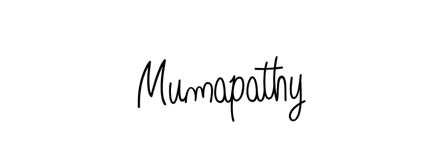 How to make Mumapathy signature? Angelique-Rose-font-FFP is a professional autograph style. Create handwritten signature for Mumapathy name. Mumapathy signature style 5 images and pictures png