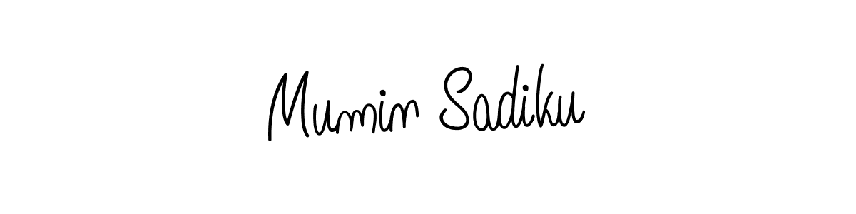 It looks lik you need a new signature style for name Mumin Sadiku. Design unique handwritten (Angelique-Rose-font-FFP) signature with our free signature maker in just a few clicks. Mumin Sadiku signature style 5 images and pictures png