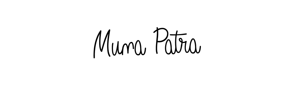 Make a beautiful signature design for name Muna Patra. Use this online signature maker to create a handwritten signature for free. Muna Patra signature style 5 images and pictures png