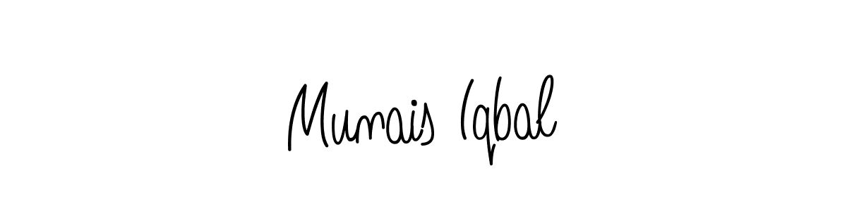 It looks lik you need a new signature style for name Munais Iqbal. Design unique handwritten (Angelique-Rose-font-FFP) signature with our free signature maker in just a few clicks. Munais Iqbal signature style 5 images and pictures png