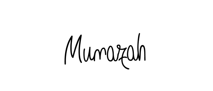 Make a short Munazah signature style. Manage your documents anywhere anytime using Angelique-Rose-font-FFP. Create and add eSignatures, submit forms, share and send files easily. Munazah signature style 5 images and pictures png