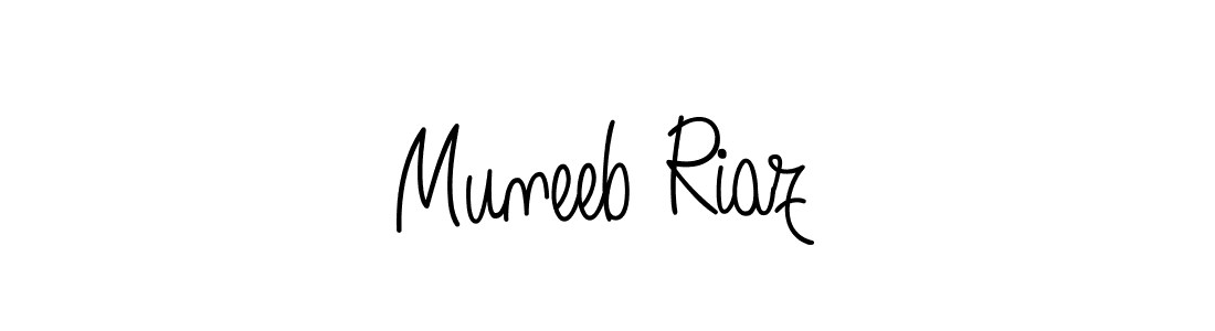 Best and Professional Signature Style for Muneeb Riaz. Angelique-Rose-font-FFP Best Signature Style Collection. Muneeb Riaz signature style 5 images and pictures png