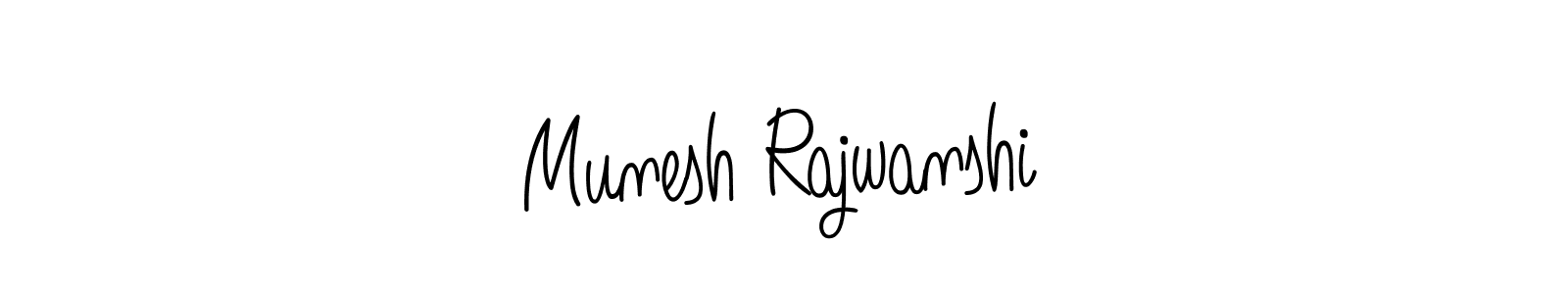 Best and Professional Signature Style for Munesh Rajwanshi. Angelique-Rose-font-FFP Best Signature Style Collection. Munesh Rajwanshi signature style 5 images and pictures png