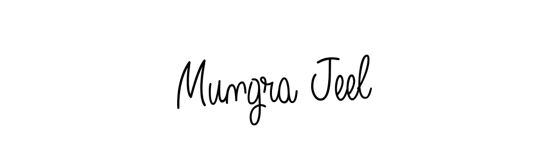 Best and Professional Signature Style for Mungra Jeel. Angelique-Rose-font-FFP Best Signature Style Collection. Mungra Jeel signature style 5 images and pictures png