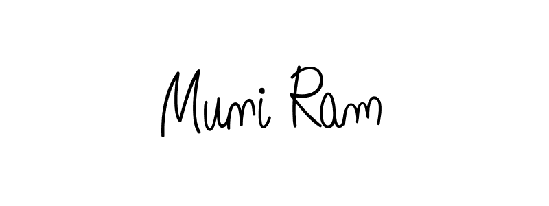 It looks lik you need a new signature style for name Muni Ram. Design unique handwritten (Angelique-Rose-font-FFP) signature with our free signature maker in just a few clicks. Muni Ram signature style 5 images and pictures png
