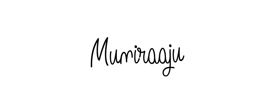 The best way (Angelique-Rose-font-FFP) to make a short signature is to pick only two or three words in your name. The name Muniraaju include a total of six letters. For converting this name. Muniraaju signature style 5 images and pictures png