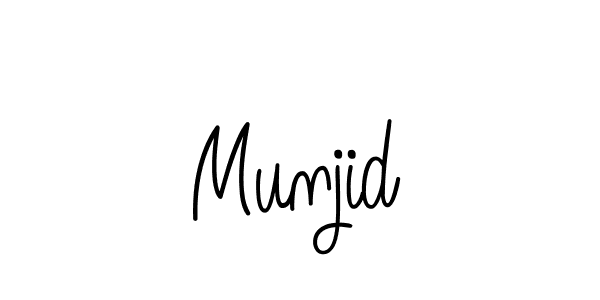 Similarly Angelique-Rose-font-FFP is the best handwritten signature design. Signature creator online .You can use it as an online autograph creator for name Munjid. Munjid signature style 5 images and pictures png