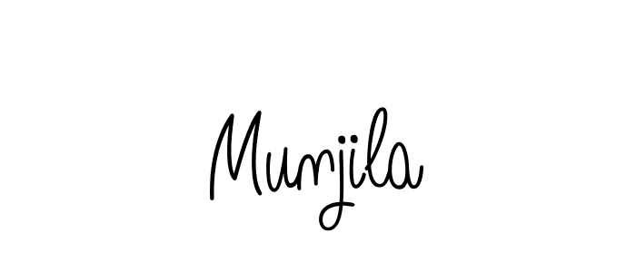 Angelique-Rose-font-FFP is a professional signature style that is perfect for those who want to add a touch of class to their signature. It is also a great choice for those who want to make their signature more unique. Get Munjila name to fancy signature for free. Munjila signature style 5 images and pictures png