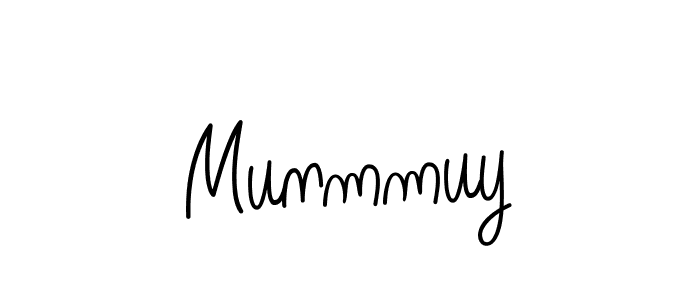The best way (Angelique-Rose-font-FFP) to make a short signature is to pick only two or three words in your name. The name Munmmuy include a total of six letters. For converting this name. Munmmuy signature style 5 images and pictures png