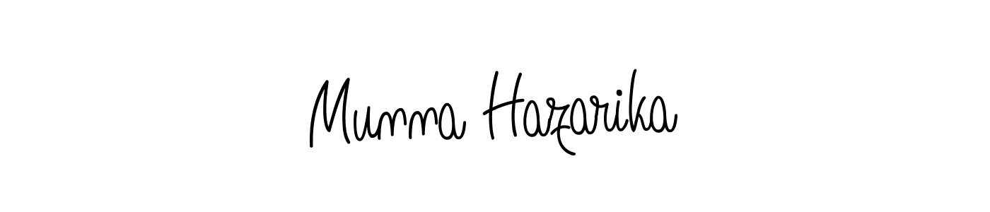 Make a beautiful signature design for name Munna Hazarika. Use this online signature maker to create a handwritten signature for free. Munna Hazarika signature style 5 images and pictures png