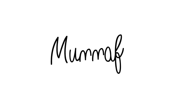 How to make Munnaf name signature. Use Angelique-Rose-font-FFP style for creating short signs online. This is the latest handwritten sign. Munnaf signature style 5 images and pictures png