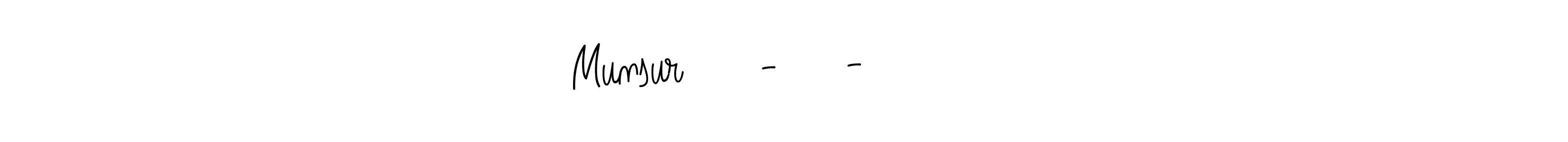 Design your own signature with our free online signature maker. With this signature software, you can create a handwritten (Angelique-Rose-font-FFP) signature for name Munsur ১২-০৫-২০২৫. Munsur ১২-০৫-২০২৫ signature style 5 images and pictures png