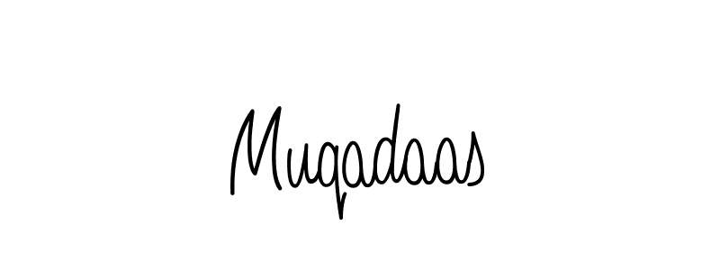 How to Draw Muqadaas signature style? Angelique-Rose-font-FFP is a latest design signature styles for name Muqadaas. Muqadaas signature style 5 images and pictures png