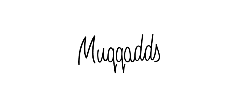 Also You can easily find your signature by using the search form. We will create Muqqadds name handwritten signature images for you free of cost using Angelique-Rose-font-FFP sign style. Muqqadds signature style 5 images and pictures png